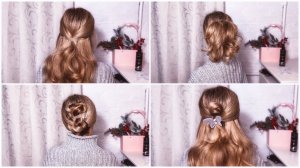 ОЧЕНЬ ПРОСТЫЕ И БЫСТРЫЕ ПРИЧЕСКИ НА КАЖДЫЙ ДЕНЬ В ШКОЛУ, НА РАБОТУ. Very easy everyday hairstyles.