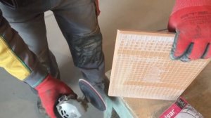 Запил плитки под 45 градусов