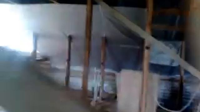 Утепление мансарды пеной пеноизол,жидким пенопластом