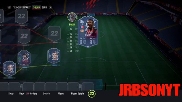 INSANE 250K HYBRID SQUAD BUILDER IN FIFA 22 FT (DIABY, DANTE & ANTONIO) смотреть онлайн