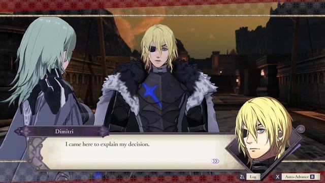 Dimitri visits Byleth in a dream (Silver Snow Spoilers) смотреть онлайн