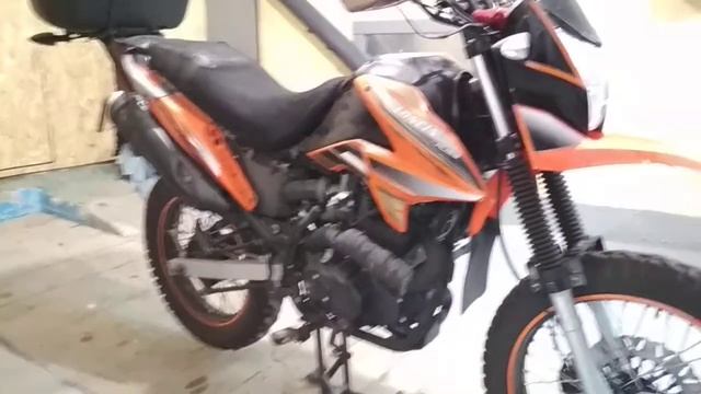 Обзор мотоцикла LONCIN PRUSS 200 LX GY-3. Часть 5 смотреть онлайн