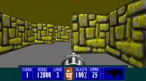Wolfenstein 3D TC for ZDoom - E2L1 - All Secrets + Secret Exit - I Am a Death Incarnate