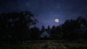 Ночь в деревне. Релакс видео на ночь для спокойного сна.