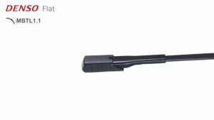 Установка дворников Denso Flat - MBTL1.1