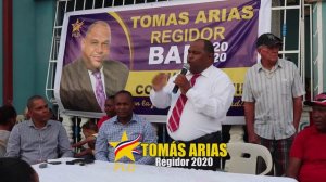 TOMÁS ARIAS REGIDOR POR EL PLD 2020