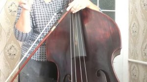 Фингер-штрих.Как работать над фингер-штрихом."Восьмерка" на контрабасе.Урок 44. Видео от 4.08.2022г
