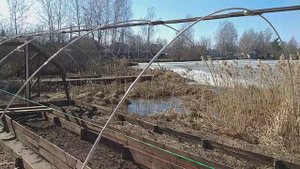 Теплица своими руками из поддонов.