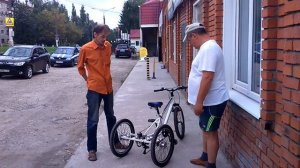 Трехколесный велосипед-лайток для взрослых