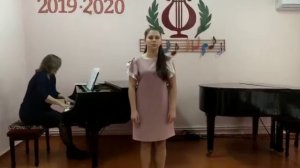 Филатова Елизавета "Обожгли морозы землю". Муз. А.Ашкенази, сл. Н.Бакунова