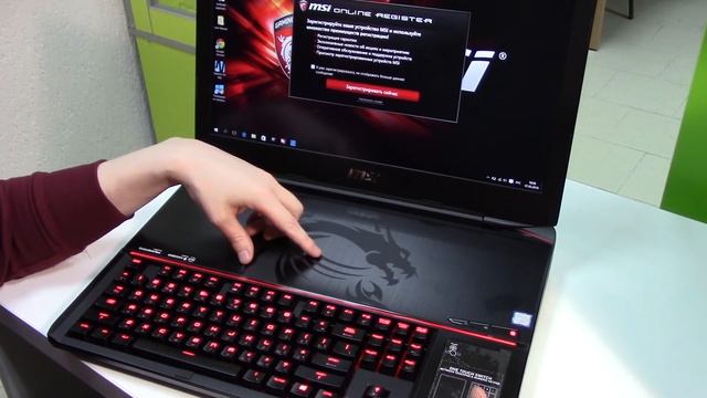 Обзор ноутбук MSI GT80S Titan SLI смотреть онлайн
