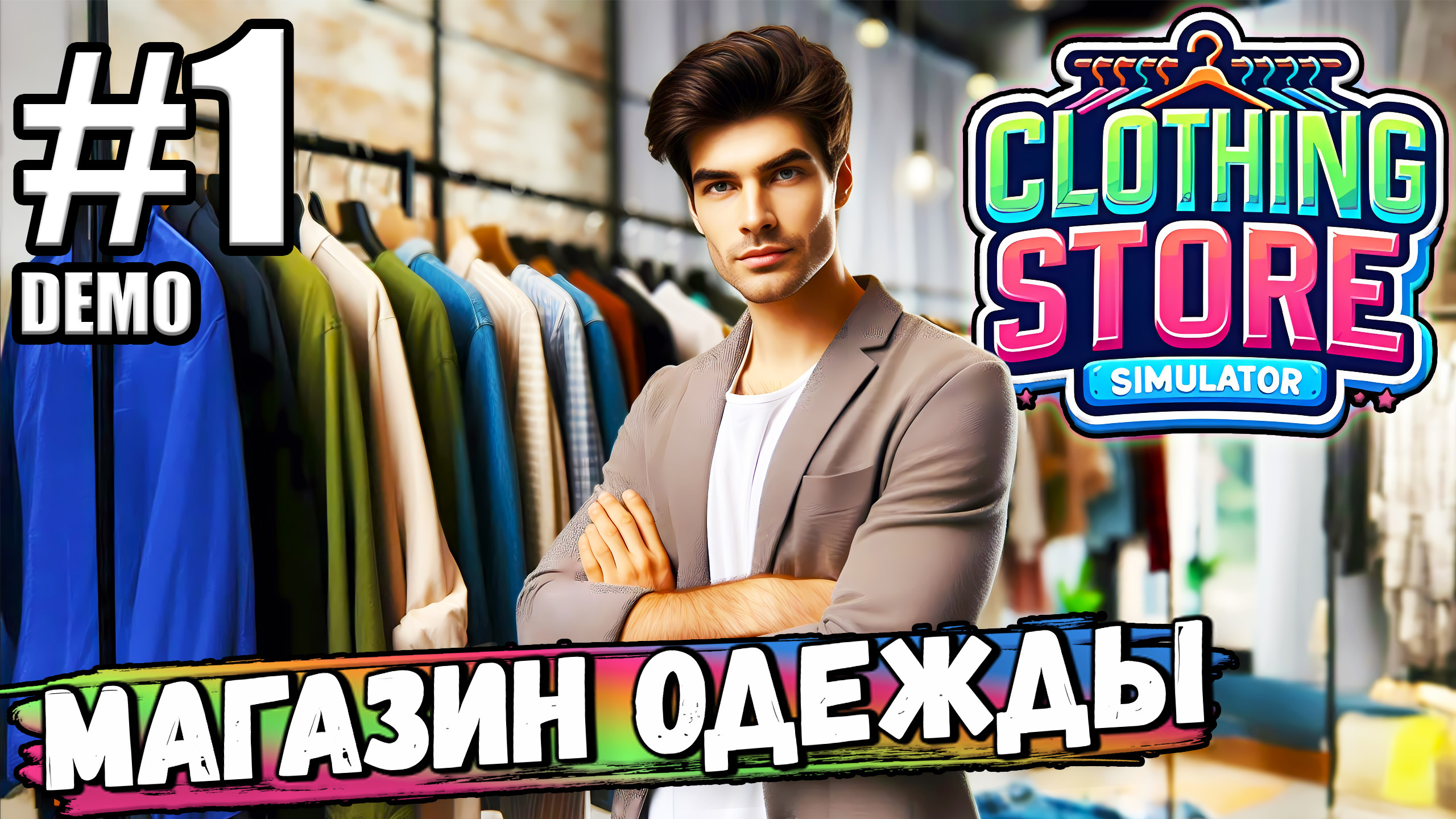 ОТКРЫЛ СВОЙ МАГАЗИН ОДЕЖДЫ В ► Clothing Store Simulator Demo