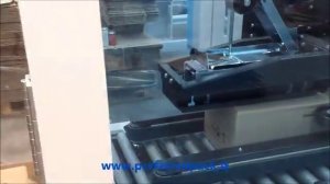 Линия групповой упаковки в картонные коробки пищевых продуктов