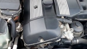 Стук мотора м54 сломан шатун