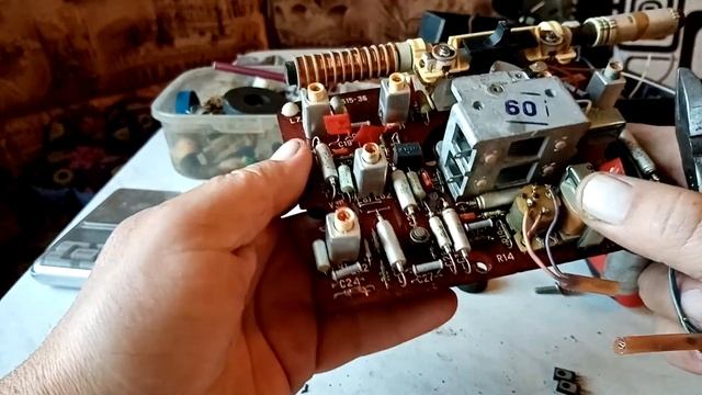 РАДИОПРИЁМНИК АЛЬПИНИСТ 417.ПАЛЛАДИЙ ПЛАТИНА ЗОЛОТО РАЗБОР.$$$