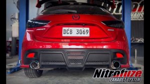 Kakimoto Regu 06&R?? Dual Catback exhaust soundcheck Mazda 6 - Nitrofuze Garage