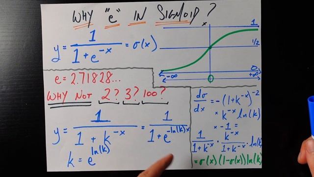 Why do we use "e" in the Sigmoid? смотреть онлайн