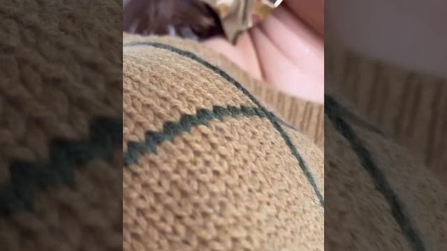 Вязаный женский джемпер в клетку| идея для вязания смотреть онлайн