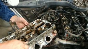 опель омега 2 5v6 разбор двс