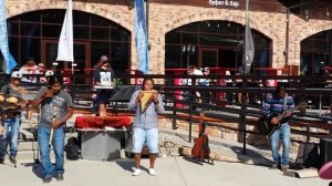 Роза хутор, высота 1600 м, музыка индейцев