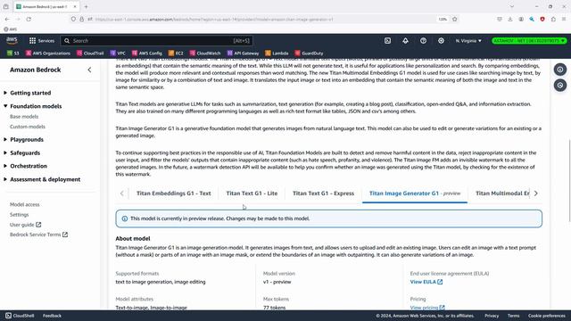 AWS - Bedrock - Генерация Изображений и Текста используя GenAI Модели | Пример используя Python
