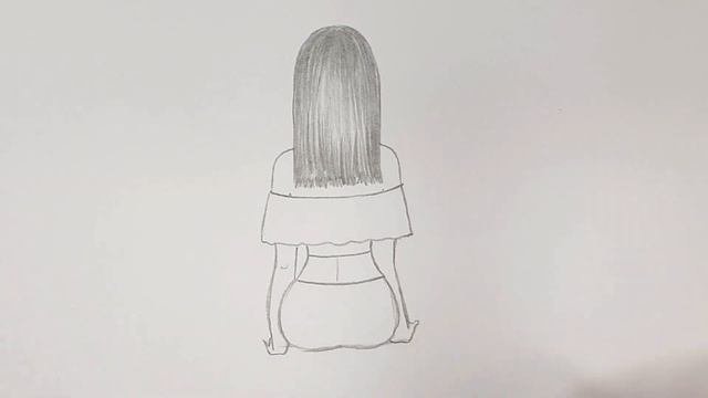 Как нарисовать ДЕВУШКУ/ДЕВУШКА рисунки для срисовки/How To Draw A GIRL
