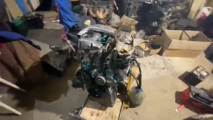 запуск на полу двигателя ом 662