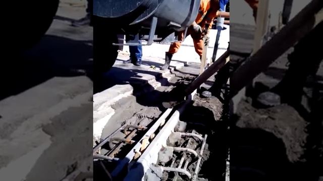 Монтаж деформационного шва Maurer материалами MasterEmaco 1400 FR и MasterFlow 928