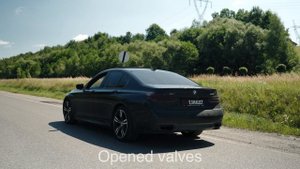 BMW 750i G11 | New active exhaust sound | BMW 4.4 V8 N63 | BAQ Exhaust sound