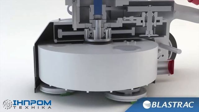 Планетарный МЕХАНИЗМ шлифмашины BLASTRAC принцип действия в разрезе схема смотреть онлайн