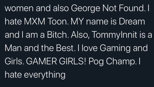 Dream saying he’s IN LOVE with GeorgeNotFound (Funny Tweets) смотреть онлайн