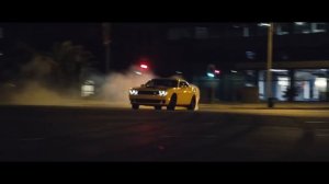 Dodge Challenger Hellcat drift - Pennzoil commercial