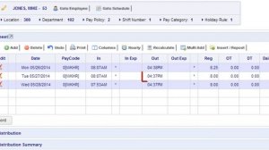 NOVAtime 4000/5000 Rounding Rule Configuration