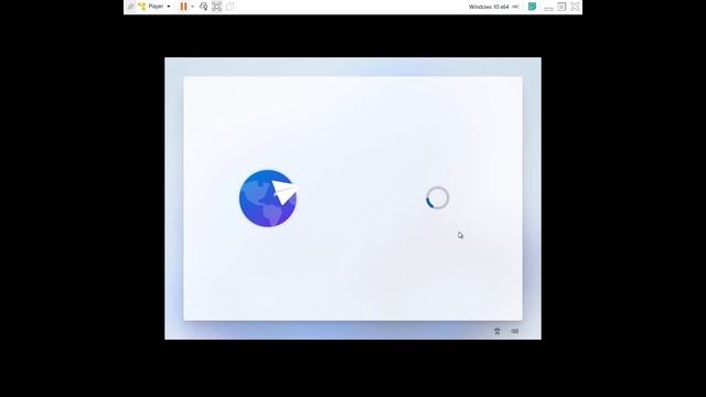 Установка Windows 11 Compact 21H2 by flibuister Flibustier в VMware® Workstation 16 Player 16.1.2 смотреть онлайн