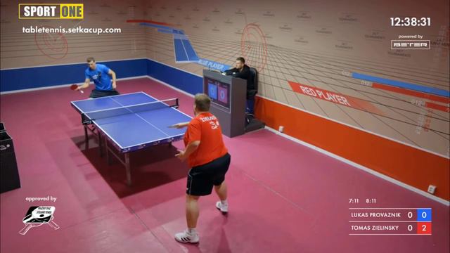 2022 | TABLE TENNIS | Setka Cup | Lukas Provaznik vs Tomas Zielinsky