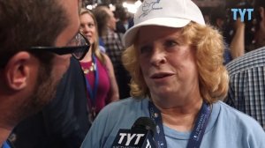 DNC Day 1: WE WANT BERNIE!