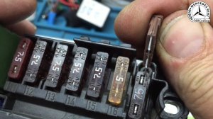 Непонятные откуда не возьмись ошибки? Передний SAM Mercedes Benz W212! Проблемы предохранителей!