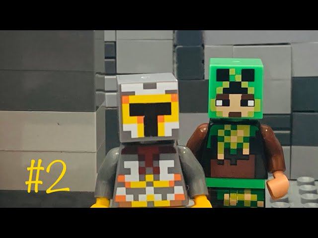 Премьера! Лего Майнкрафт мульт 2 серия! Lego Minecraft анимация эпизод 2 "Царский побег"