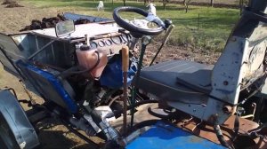 ПОНИЖАЙКА на самодельном минитракторе.