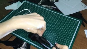 Покраска головы и лап. Игрушка в смешанной технике. Красим полимерные части акрилом