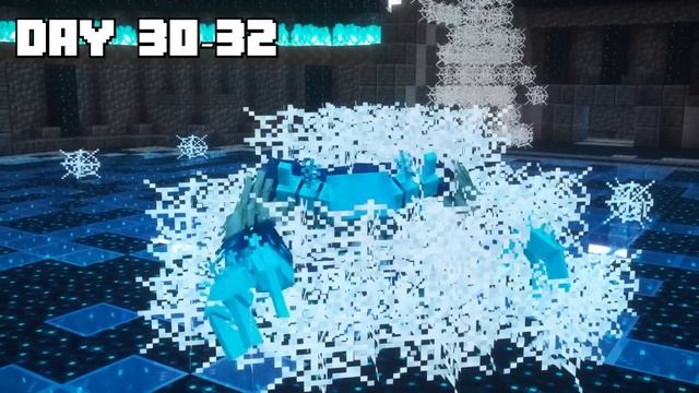 I Survived 100 Days as an ANCIENT WARDEN in HARDCORE Minecraft