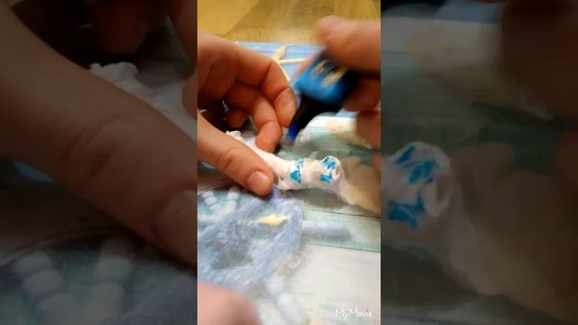 Гусеница из салфетки своими руками смотреть онлайн