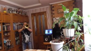 Кавер на тромбоне Город которого нет(Тромбон)