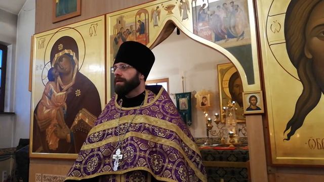 Иисусова молитва 19.03.2022 Проповедь о.Димитрия Шульги смотреть онлайн