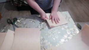 Роза из изолона. Нарезка. Диаметр 50см.