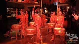 Заказать китайских барабанщиков на праздник,свадьбу,мероприятие в Москве-китайское шоу на корпоратив