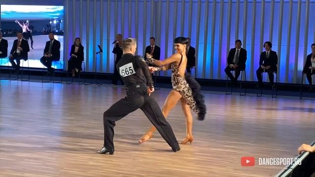 Samba | Sutu George - Tereza Florova CZE | WDSF World Open Latin | DanceSport Cup 2020 смотреть онлайн