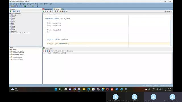 ORACLE-SQL-Commands