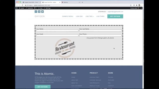 Cómo crear un formulario de contacto en Oxygen Builder con Power Forms смотреть онлайн
