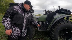 КВАДРОЦИКЛ РОСОМАХА НА НОВОЙ РЕЗИНЕ